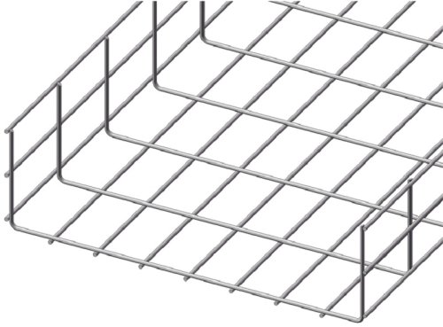 Лоток проволочный Промрукав Стандарт 400х60х3000 сталь 4,0мм фото Лоток проволочный Промрукав Стандарт 400х60х3000 сталь 4,0мм картинка